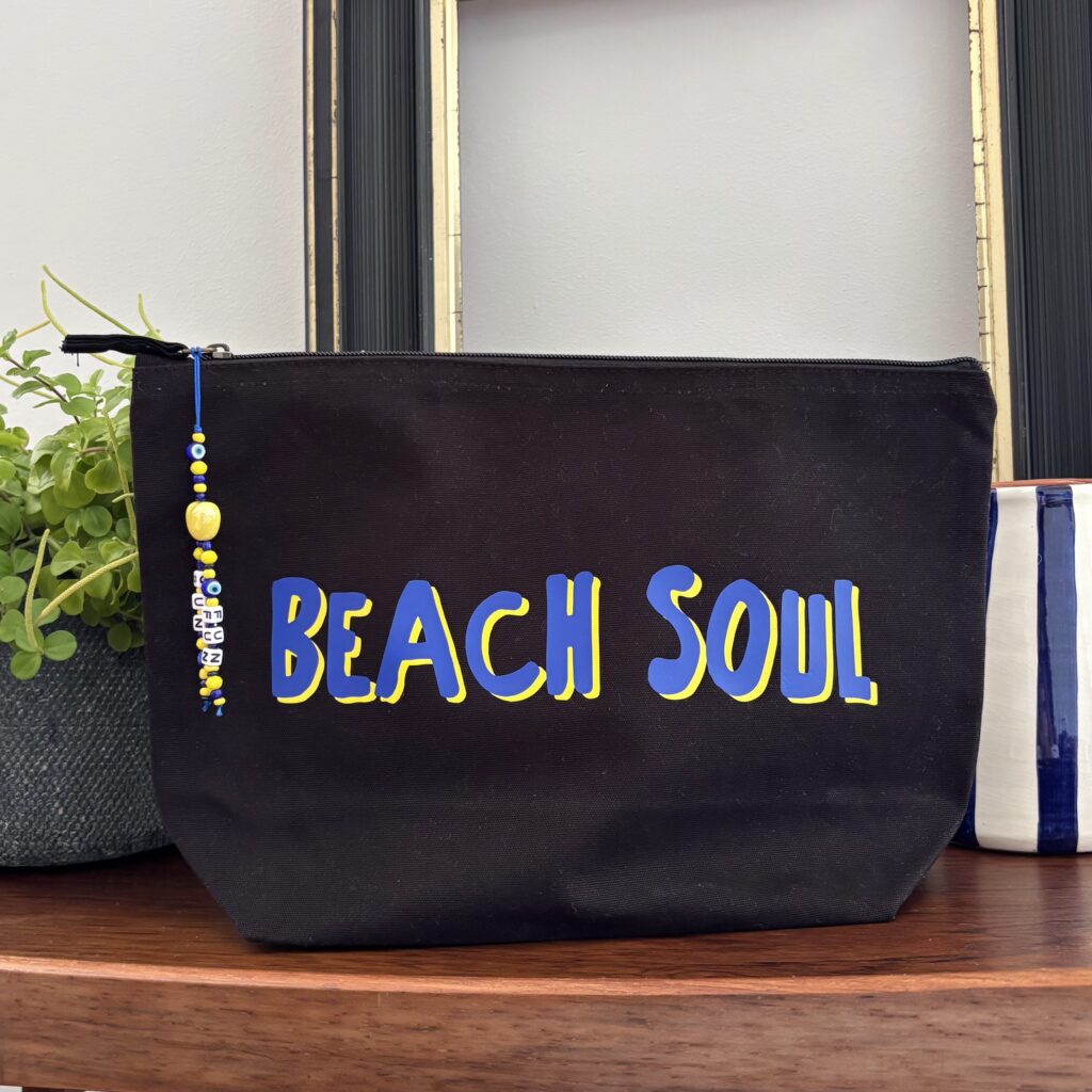 Trousse noire personnalisée